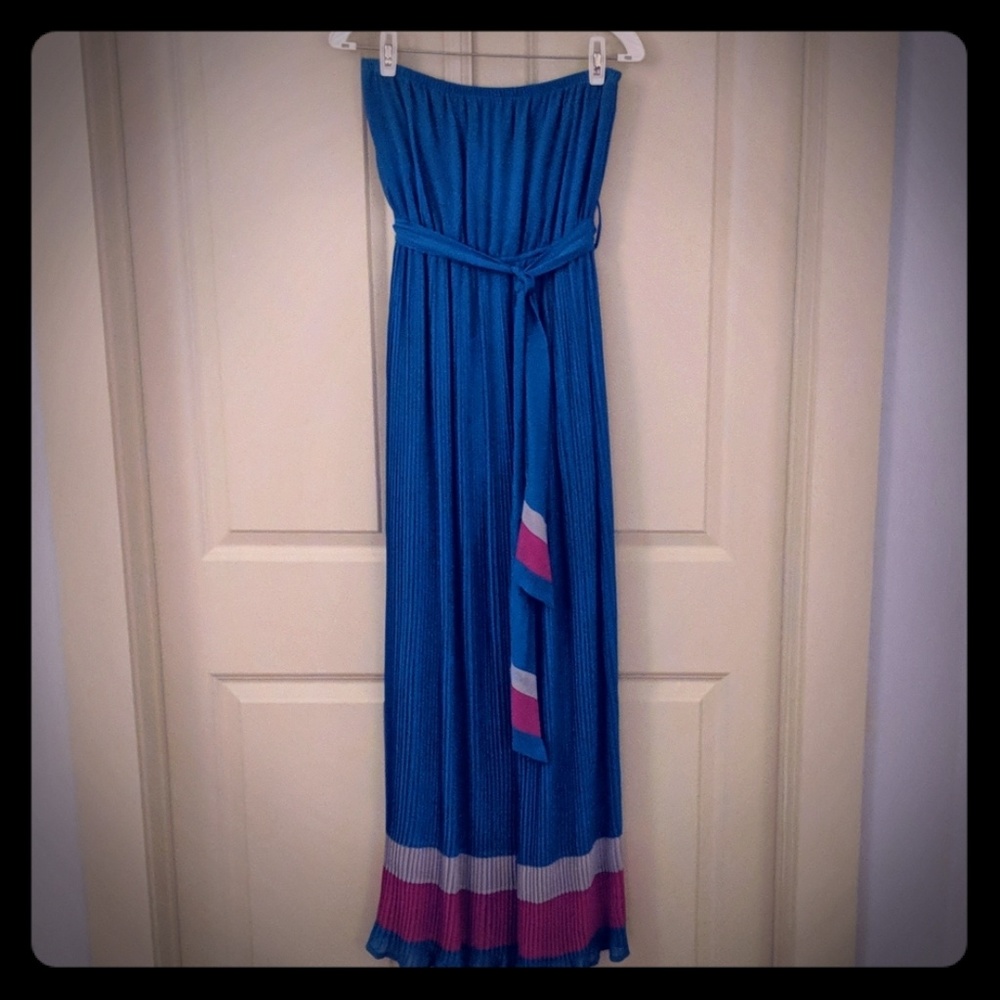 Strapless Empire Maxi Dress (M)